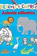 Desenez si colorez. Animale salbatice
