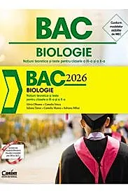 Bacalaureat 2026 - Biologie. Notiuni teoretice si teste pentru clasele a IX-a si a X-a