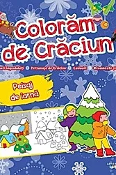 COLORAM DE CRACIUN. Peisaj de iarna