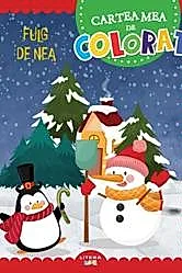 Fulg de nea. Cartea mea de colorat