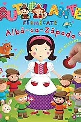 Autocolante fermecate. Alba ca Zapada