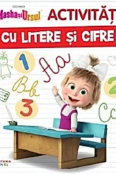Masha si Ursul. Activitati cu litere si cifre