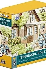 Puzzle 320 piese. Iepurasul postas