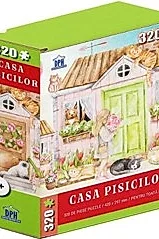 Puzzle 320 piese. Casa pisicilor