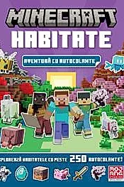 Minecraft - Habitate: Aventura cu Autocolante