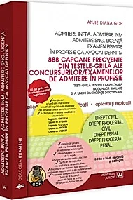 888 capcane frecvente din testele-grila ale concursurilor/examenelor de admitere in profesie