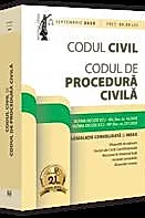 Codul civil si Codul de procedura civila: septembrie 2025. Editie tiparita pe hartie alba