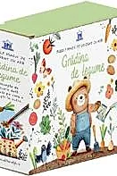 Puzzle magic de colorat cu apa: Gradina de legume