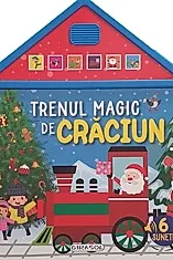 Carte cu sunete: Trenul magic de Craciun