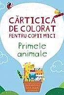 Carticica de colorat pentru copii mici. Primele animale