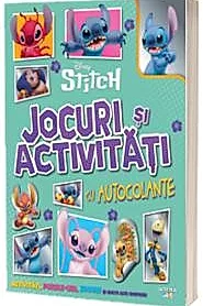 Disney Stitch. Jocuri si activitati cu autocolante