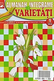 Almanah integrame de varietati Nr.1/2026