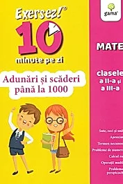 Adunari si scaderi pana la 1000 - clasele II-III