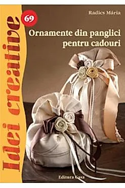 Idei creative 69 - Ornamente din panglici pentru cadouri
