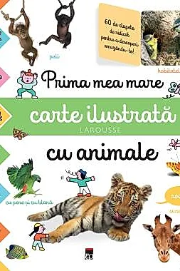 Prima mea mare carte ilustrata cu animale