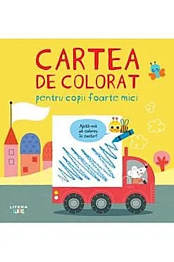 Cartea de colorat pentru copii foarte mici