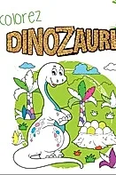 Colorez dinozauri - carte de colorat