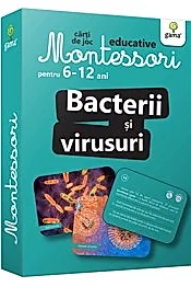 Bacterii si virusuri - Carti de joc Montessori pentru 6-12 ani