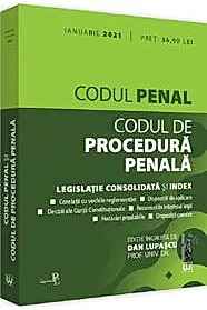 Codul penal si Codul de procedura penala: Ianuarie 2021