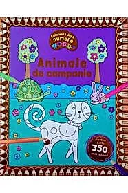 Coloreaza dupa numere. Animale de companie