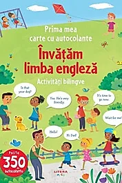 Invatam limba engleza. Prima mea carte cu autocolante