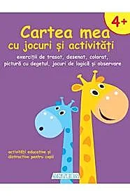 Cartea mea cu jocuri si activitati (girafa)