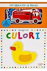 Bebe invata. Culori. Set educativ cu puzzle
