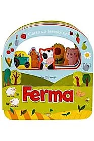 Bebe invata. Ferma. Carte cu ferestruici