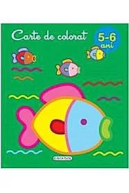 Carte de colorat 5-6 ani