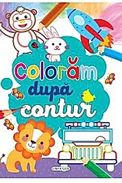 Coloram dupa contur