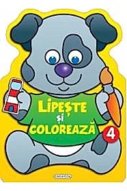 Lipeste si coloreaza: 4