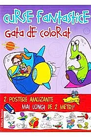 Curse fantastice gata de colorat - mov