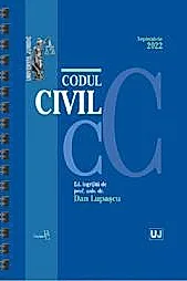 Codul civil Septembrie 2022, Editie spiralata