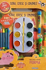 Scriu, citesc si colorez. Ferma