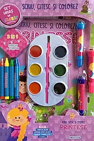 Scriu, citesc si colorez. Printese