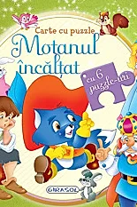 Carte cu puzzle. Motanul incaltat