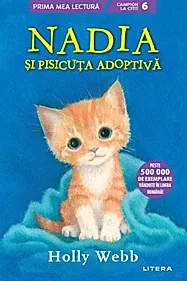 Nadia si pisicuta adoptiva