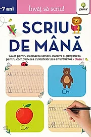 Scriu de mana 6-7 ani