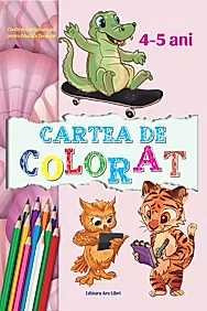 Cartea de colorat 4-5 ani
