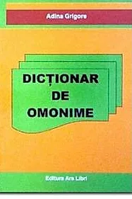 Dictionar de omonime