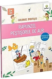Rapunzel & Pestisorul de aur/ Colorez povesti