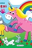 Carte cu puzzle - Unicorni