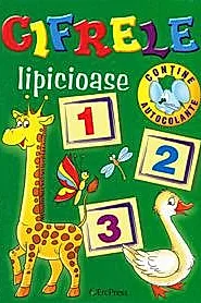Cifrele lipicioase (contine autocolante)