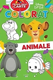 Disney bebe. Prima mea carte de colorat. Animale