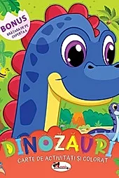 Dinozauri. Carte de activitati si colorat