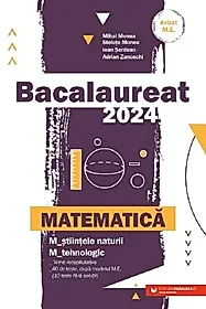 Bacalaureat 2024. Matematica M2: Stiintele naturii, Tehnologic