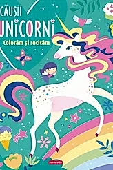 Jucausii unicorni - Coloram si recitam