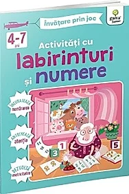 Activ. cu labirinturi si numere 4-7 ani - Invatare prin joc