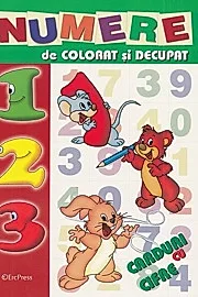 Numere de colorat si decupat
