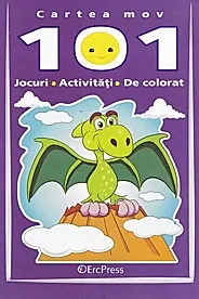 Cartea mov. 101 jocuri, activitati, de colorat